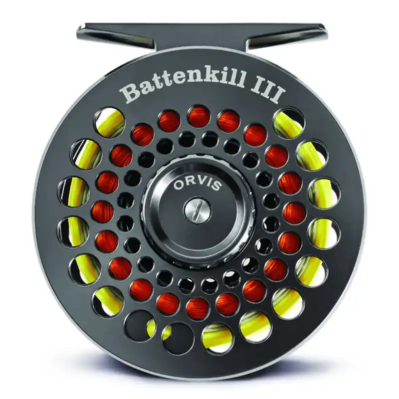 Moulinet mouche Orvis Battenkill Disk Black Nickel Vente Flash