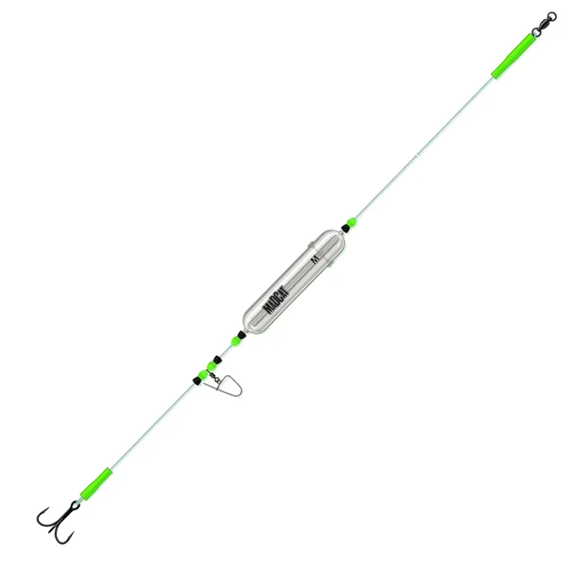 Montage Vif Adjusta River Rig Nose Clip Treble Hook 2,50m Madcat Offre Exclusive