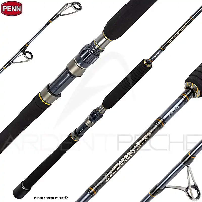 Canne spinning PENN Battalion solid boat Nouvel Arrivage