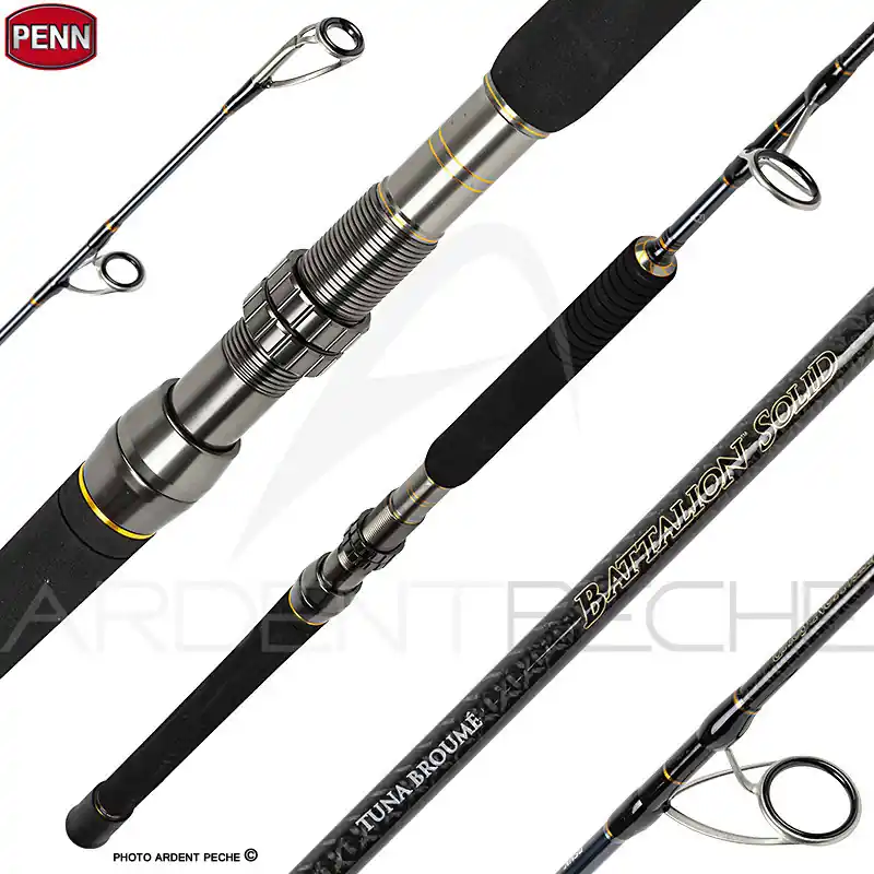 Acheter Direct Canne spinning PENN Battalion solid tuna broumé