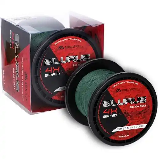 Acheter Direct Tresse Verte Silurus 4x Braid Mikado