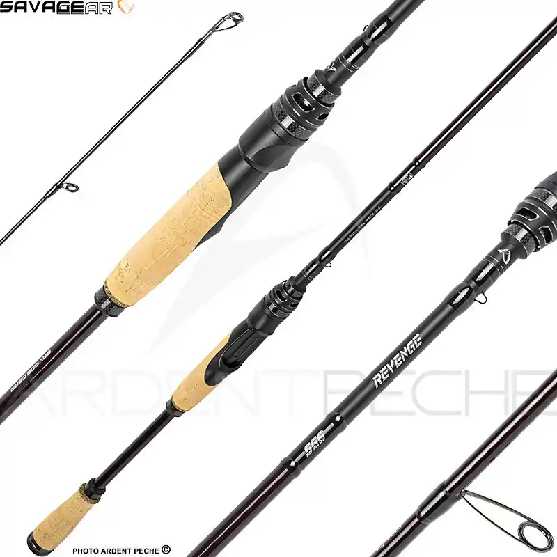 Canne spinning SAVAGE GEAR Revenge SG6 Light game Offre Limitée