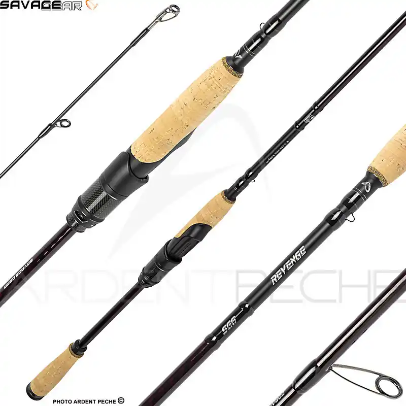 Bon Marché Canne spinning SAVAGE GEAR Revenge SG6 Drop shot