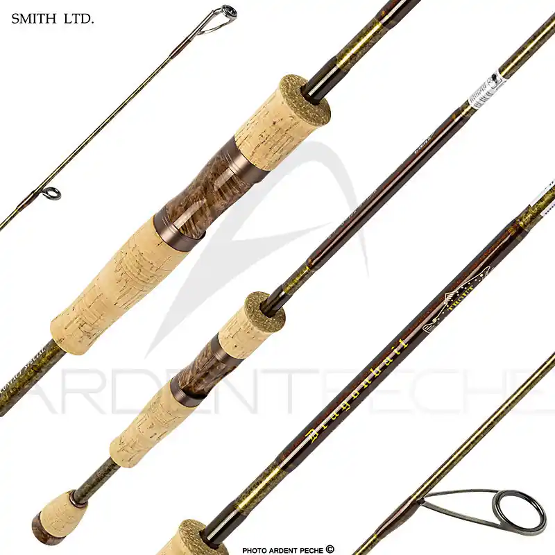 Authentique Canne spinning SMITH Dragonbait trout Medium stream 7.5