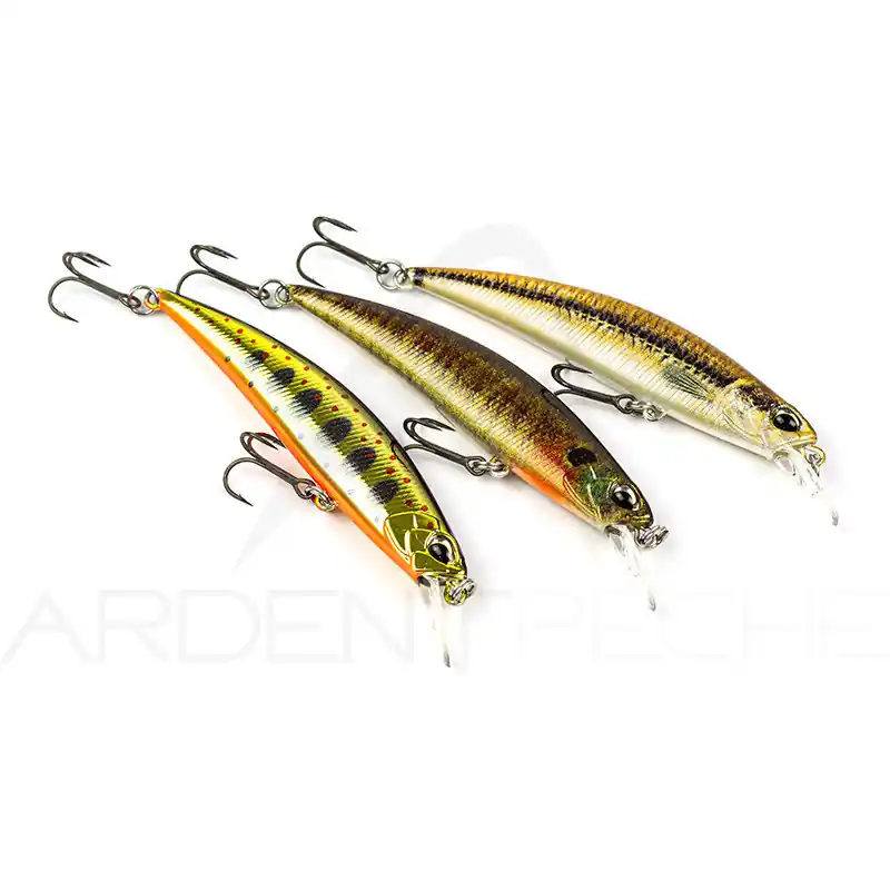 Pack de 3 poissons nageurs truite DUO Ryuki 70 S Dernière Chance
