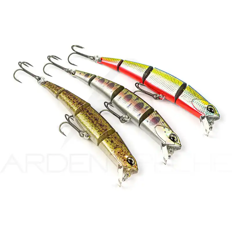 Pack de 3 poissons nageurs truite DUO Ryuki Quattro 70 S Acheter Direct