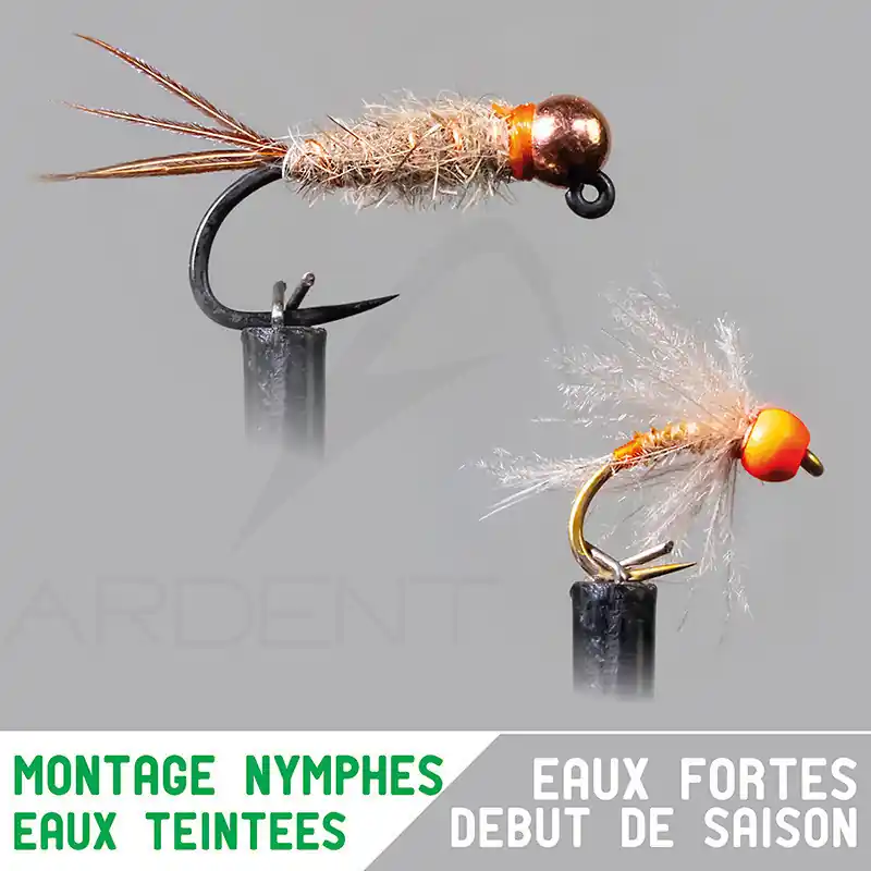Acheter Direct Montage nymphe GARBOLINO Début de saison eaux fortes / eaux teintées