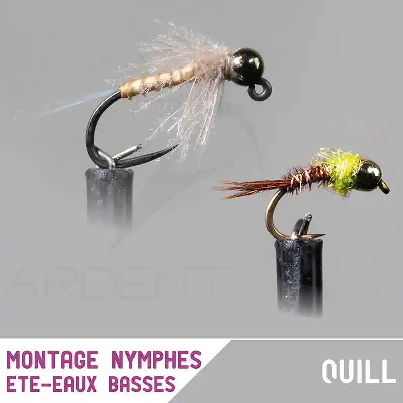 Montage nymphe GARBOLINO Été eaux basses / Quill Promotion Saisonnière