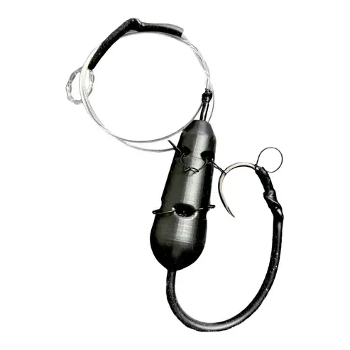 Solde Montage Ready to fish Dirty Worm 4/0 30gr 80cm BigCat Hunter