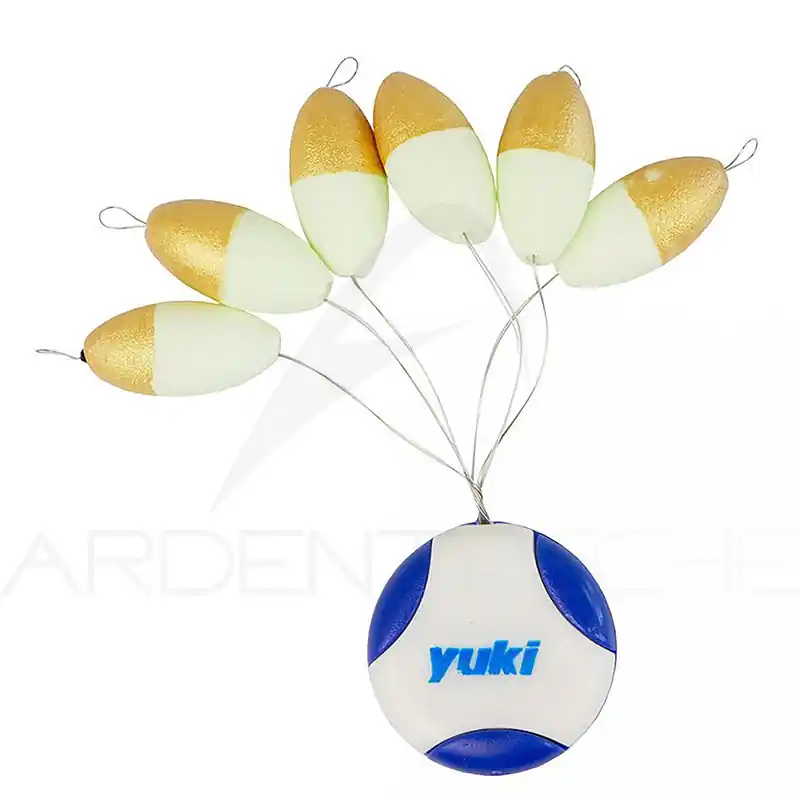 Prix Choc Perle flottante YUKI Oval floating bead with stopper