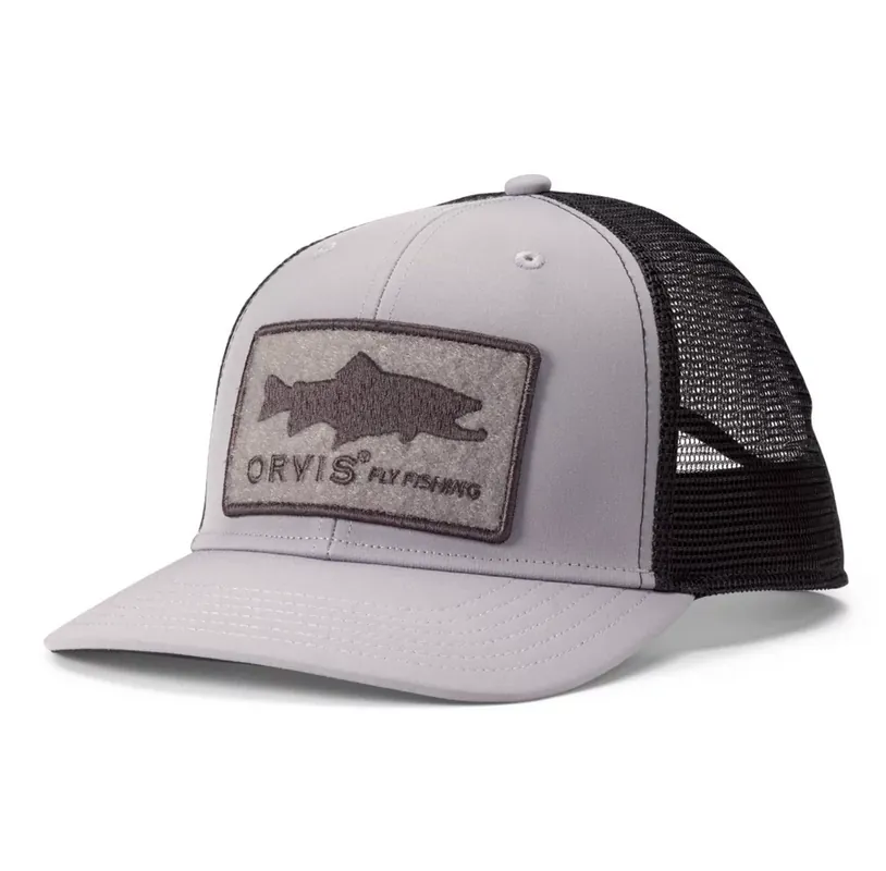 Meilleur Prix Casquette Orvis Fish Séries Trucker Hat Titanium