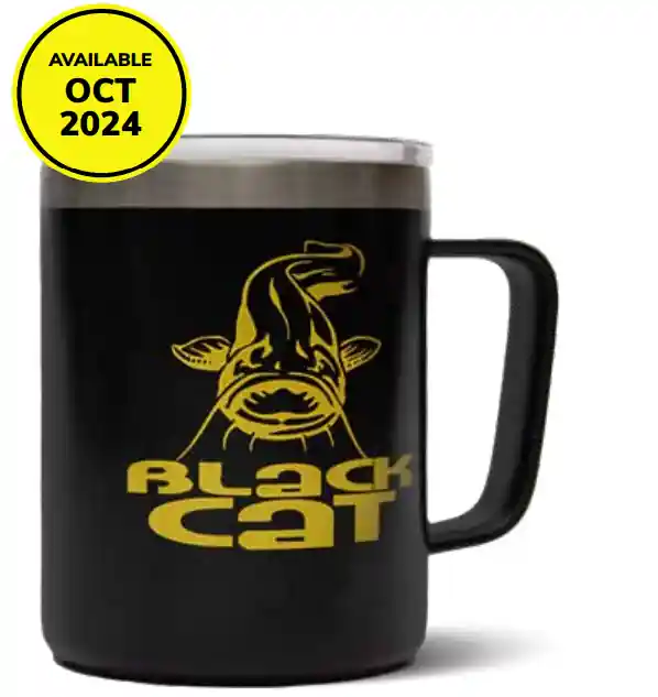 Tasse Stainless Steel Thermal Mug 380ml Black Cat Populaire