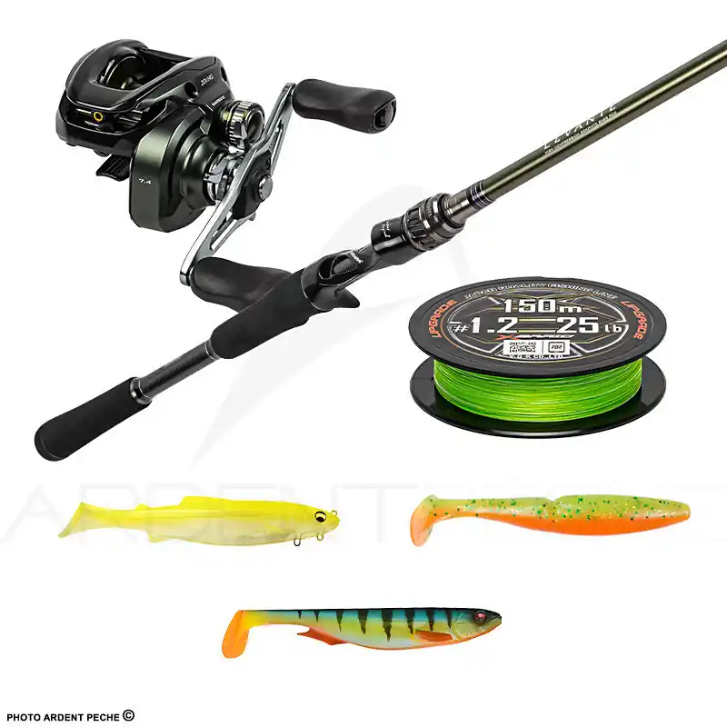 Haute Qualité Pack premium casting MEGABASS Levante JP F8 710 LV + SHIMANO Curado M 151 HG