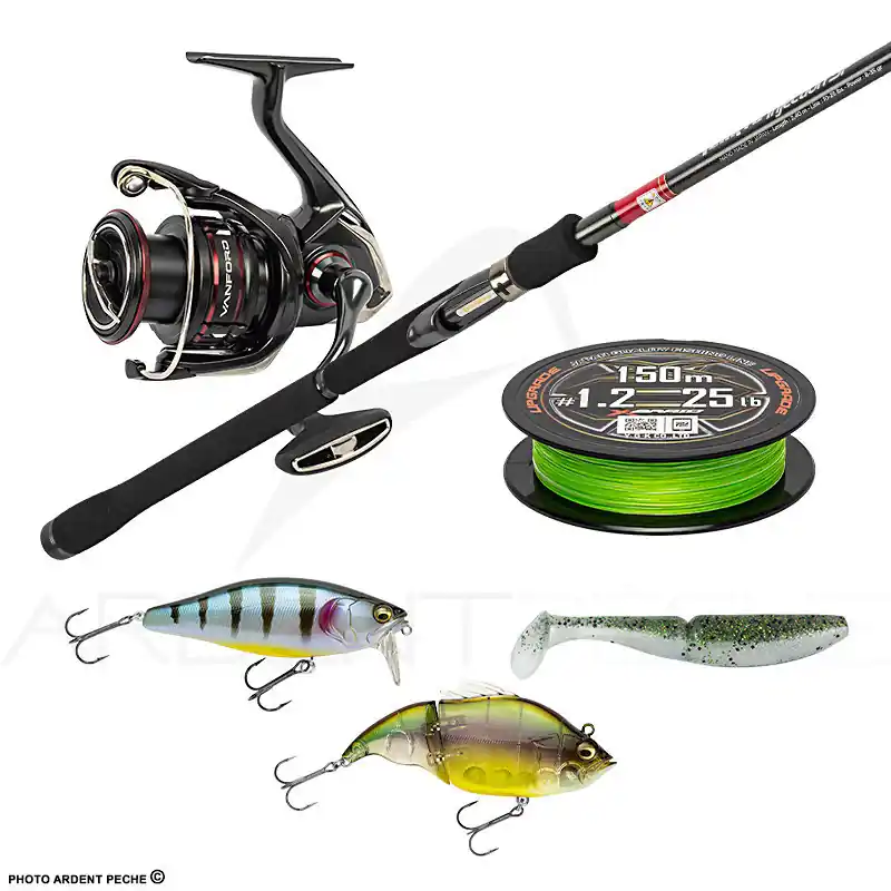 Pack premium spinning TENRYU Injection SP 76 H + SHIMANO Vanford 2500 HG Offre Exclusive