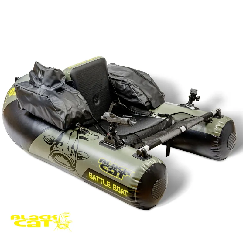 Top Vente Float Tube Battle Boat 170cm Black Cat