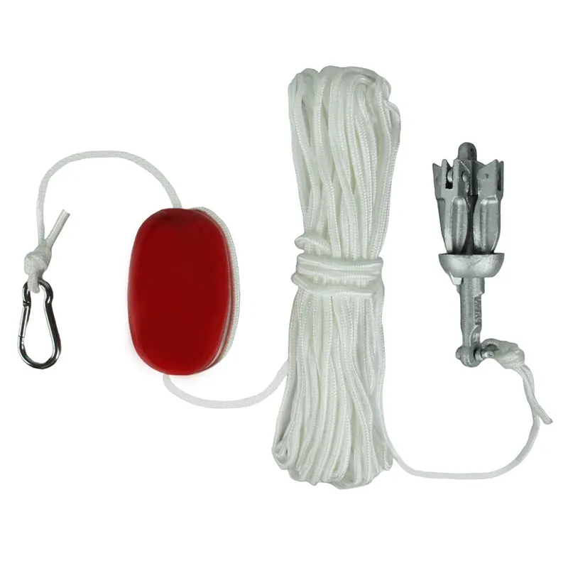 Kit ancre pliable float tube ou kayak Amtrac Fishing 700 gr Prix Bas