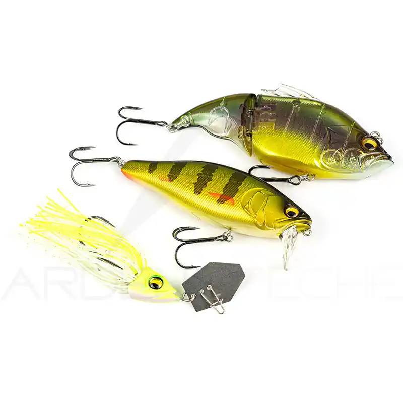 Dernier Modèle Pack de 3 leurres brochet MEGABASS