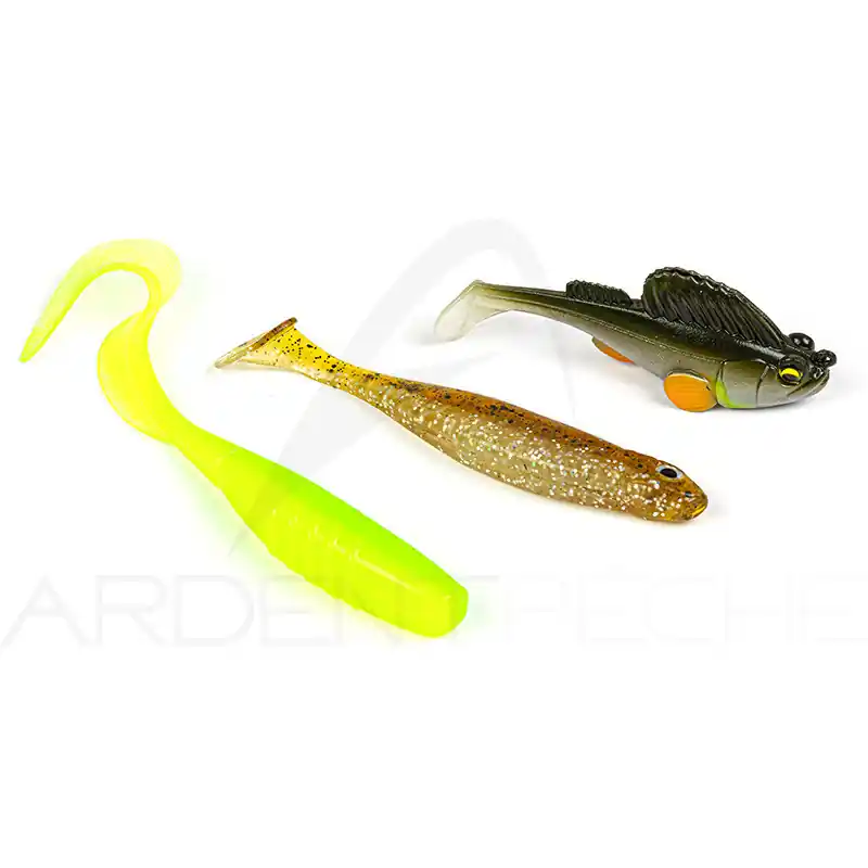 Solde Pack de 3 leurres sandre MEGABASS