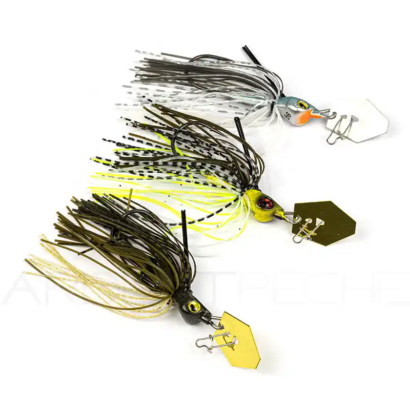 Pack de 3 chatterbaits RAID JAPAN Maxx blade 8g Offre Spéciale