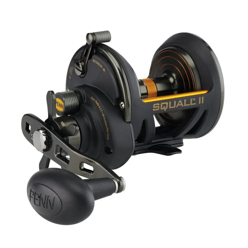 Moulinet traine Penn Squall II Star Drag 30 - RH Dernier Modèle