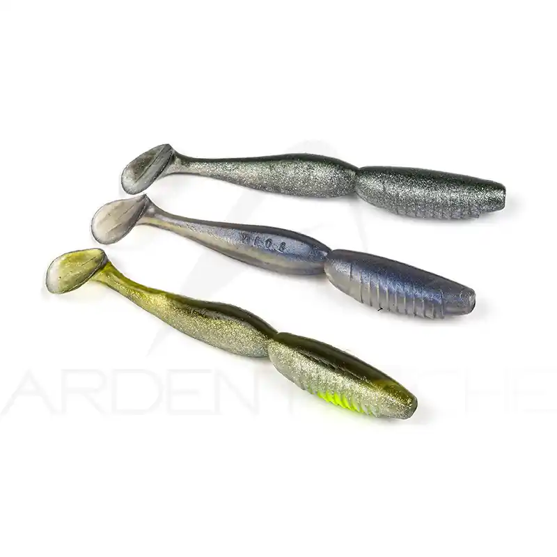 Pack de 3 leurres souples MEGABASS Super spindle worm 4 Vente Flash