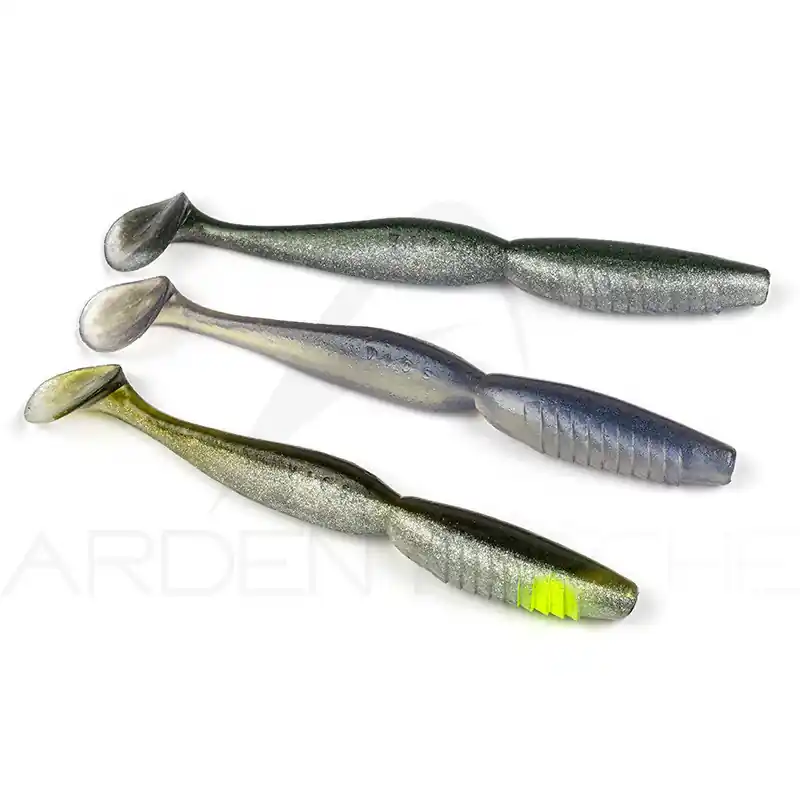 Dernier Modèle Pack de 3 leurres souples MEGABASS Super spindle worm 5