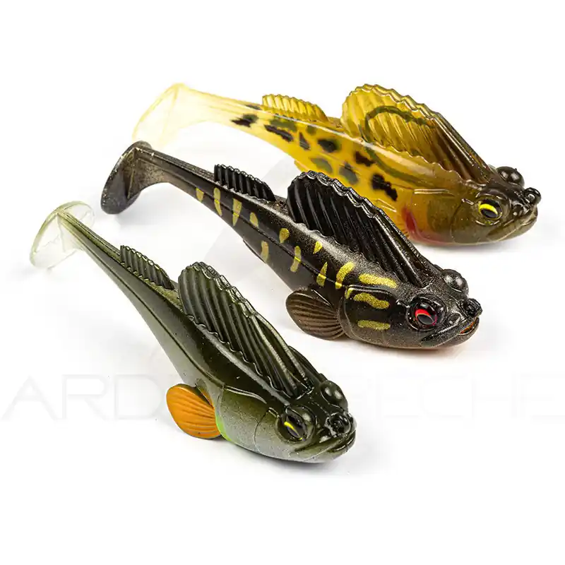 Meilleur Prix Pack de 3 leurres souples MEGABASS Dark sleeper 3.8 28g