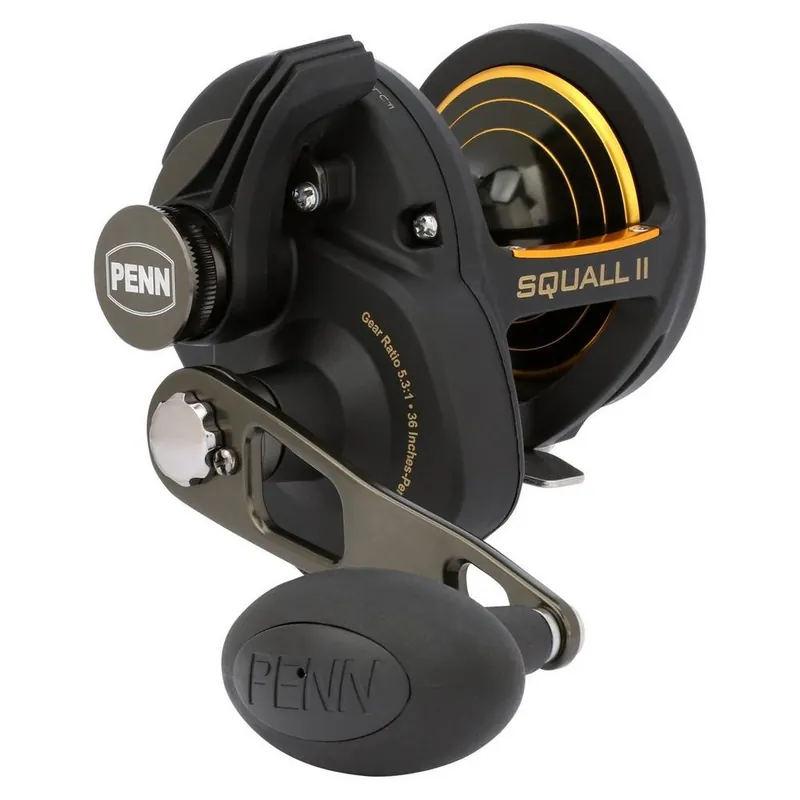 Moulinet traine Penn Squall II Lever Drag 30 Quantité Limitée