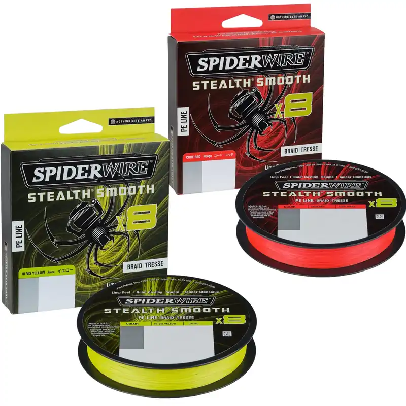Expédition Rapide Tresse Stealth® Smooth 8 braid 150m SpiderWire