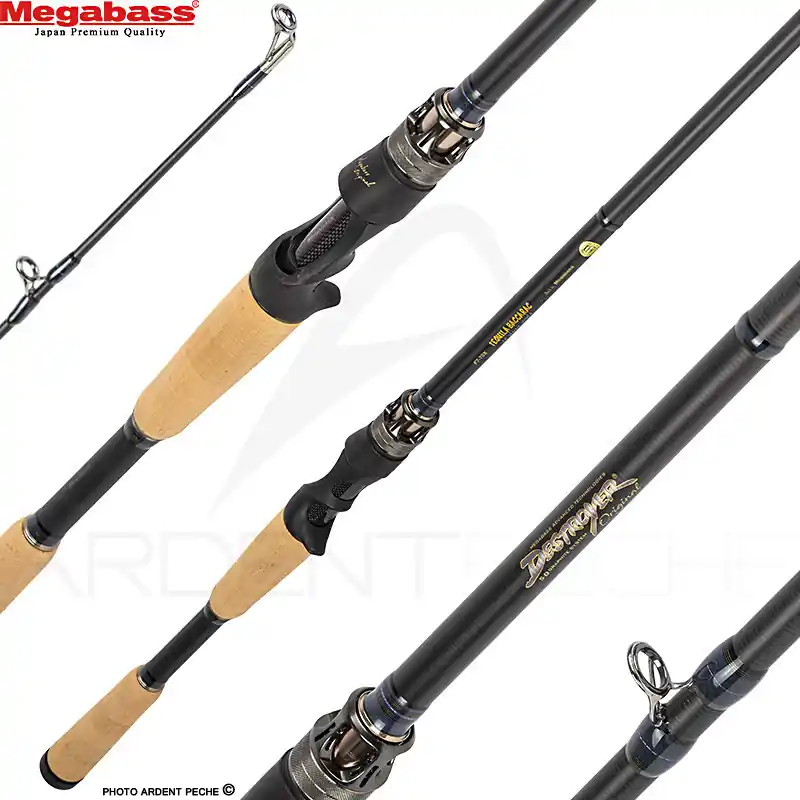 Meilleure Vente Canne casting MEGABASS Destroyer P5 F7 70 X Tequila baccarac