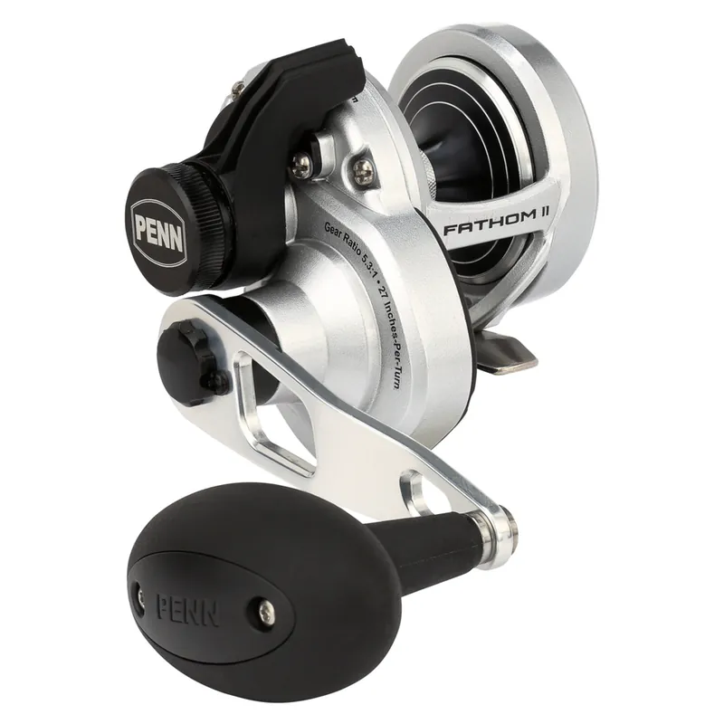 Moulinet traine Penn Fathom II Lever Drag 10 - LH Populaire