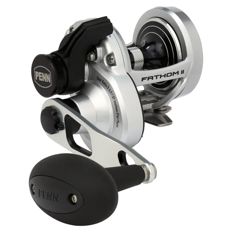 Marque Moulinet traine Penn Fathom II Lever Drag 15