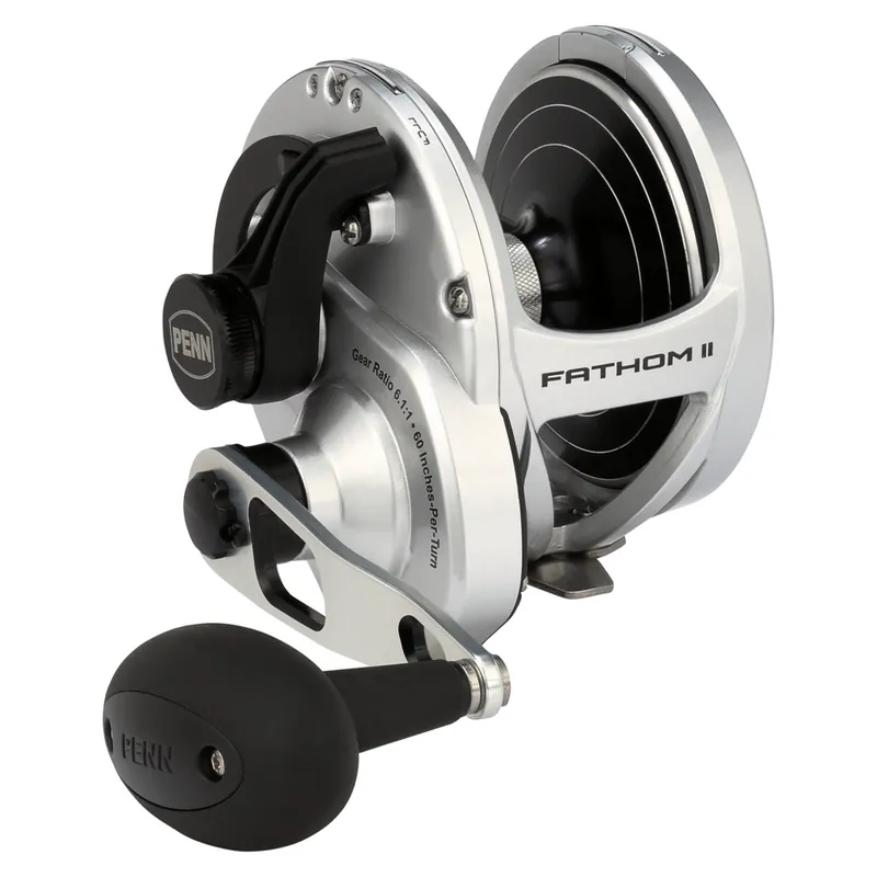 Moulinet traine Penn Fathom II Lever Drag 60 Retour Gratuit