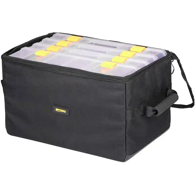 Sac De 4 Boites Tackle Box Bag 37x24x23cm Spro Prix Choc