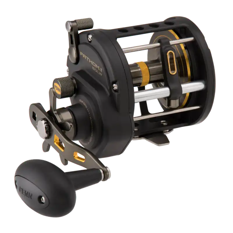 Moulinet traine Penn Fathom II Level Wind 50 - RH Expédié Aujourd'hui
