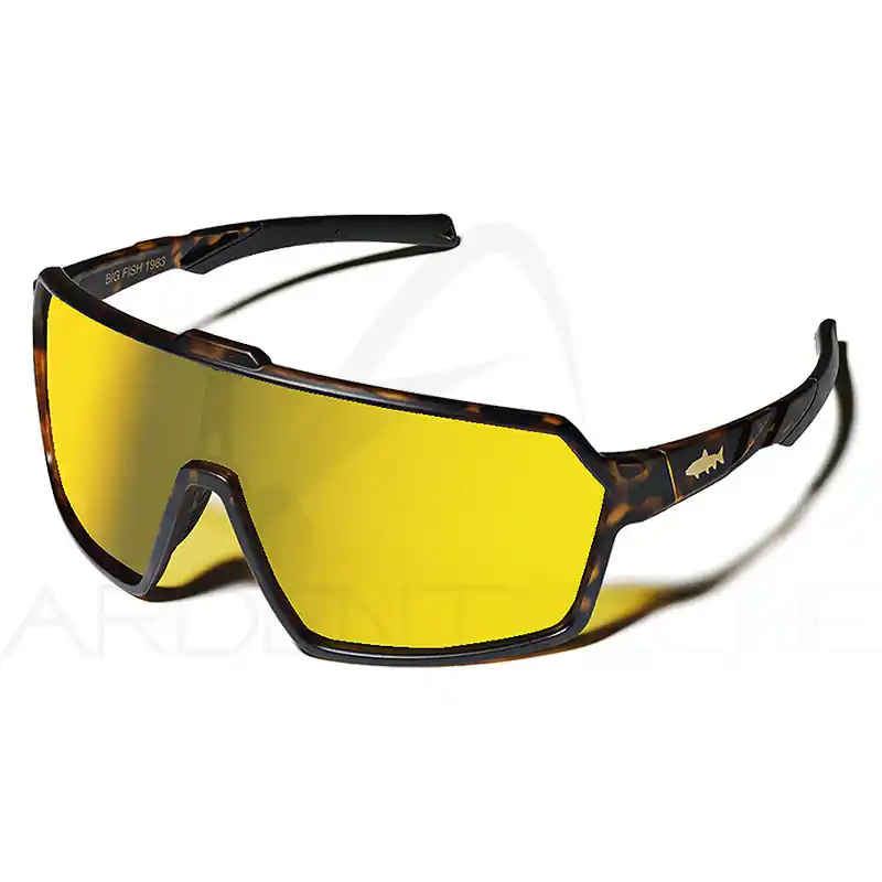 Lunettes polarisantes BIG FISH 1983 Virtual trout Gold iridium Usine Directe