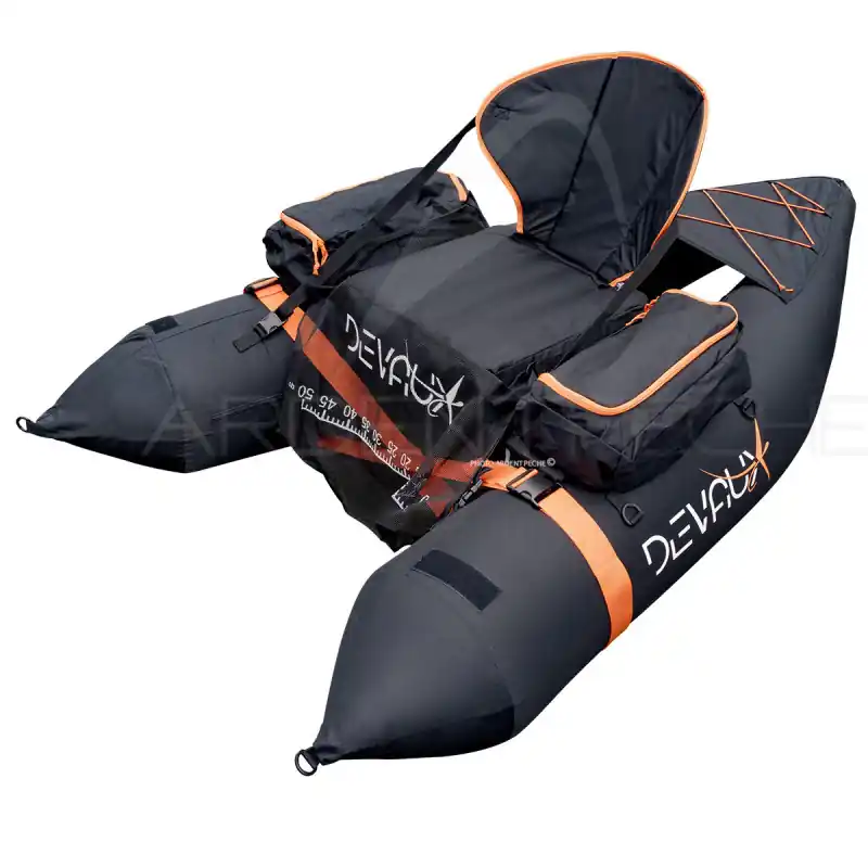 Dernière Chance Float tube DEVAUX CAP-V2000 NOIR