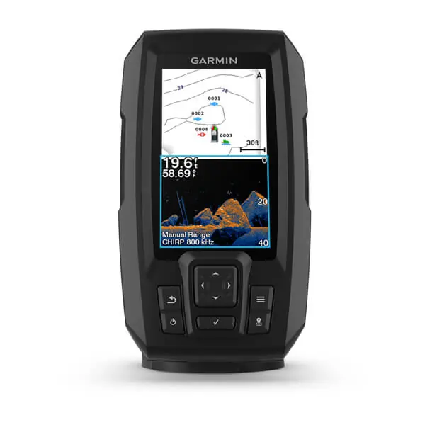 Echosondeur STRIKER Vivid 4cv + Sonde Garmin Achat Immédiat