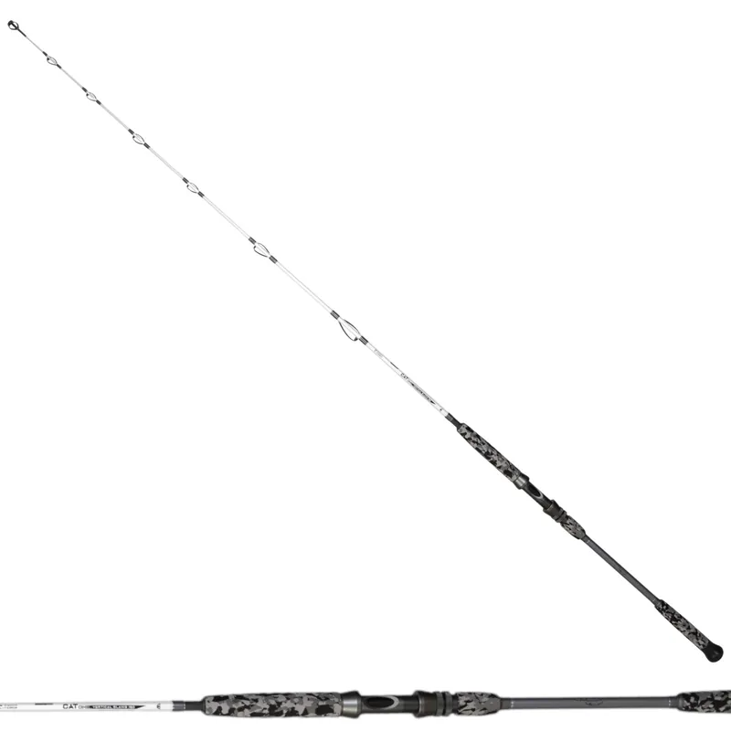 Seulement Aujourd'hui Canne Spinning Cat One Vertical Glanis 1,80m 50-200gr Mikado