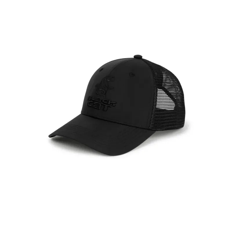 Casquette Black Trucker Cap Black Cat Vente Directe