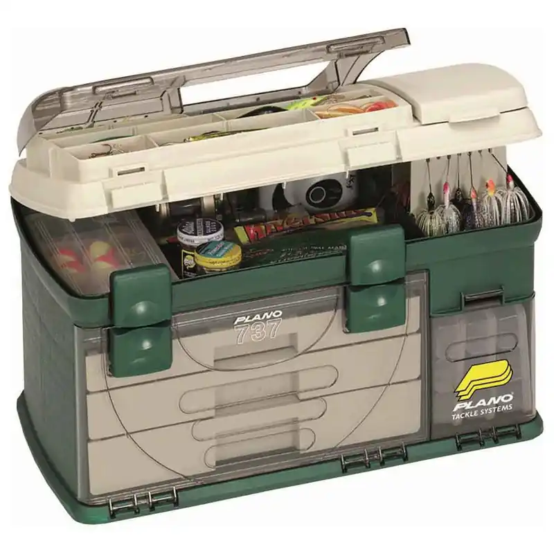Dernier Modèle Caisse de rangement Plano Three-Drawer Tackle Box
