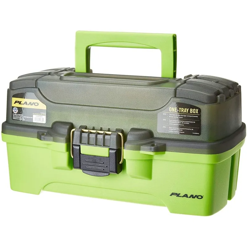 Populaire Caisse de rangement Plano One-Tray Tackle Box Green
