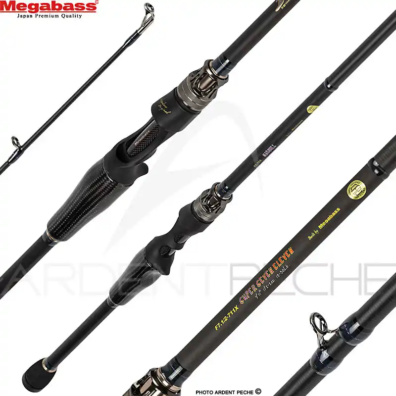 Canne casting MEGABASS Destroyer P5 F7.1/2 711 X Super seven eleven Authentique