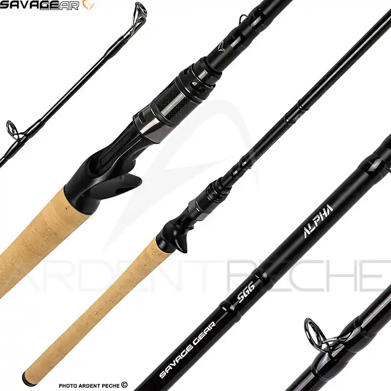 Canne casting SAVAGE GEAR Alpha SG6 Swimbait Promotion