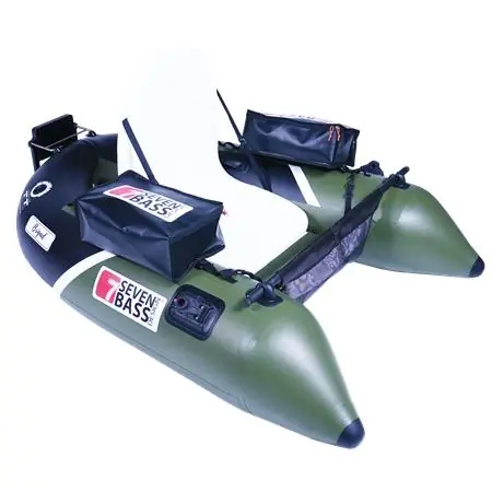Marque Float Tube Brigad Kaki-Black 170cm Seven Bass
