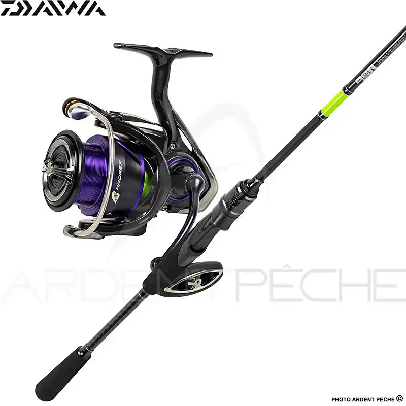 Pack spinning DAIWA Prorex E 802 H MH + Prorex V LT 3000 C XH Prix Choc