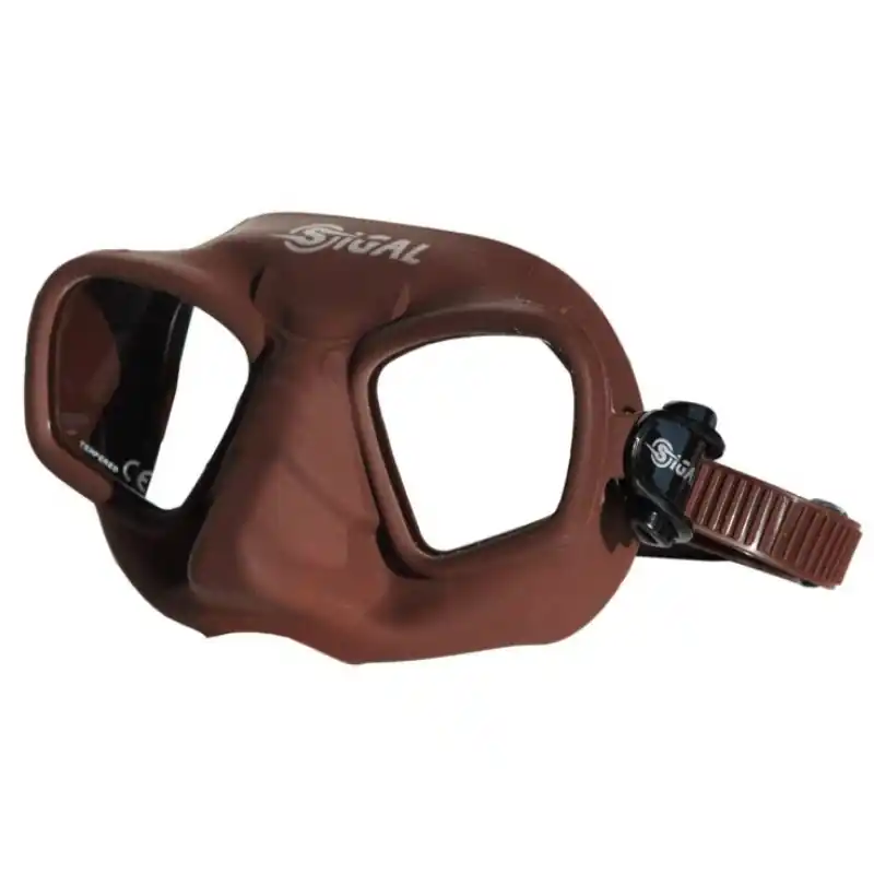 Meilleur Choix Masque de chasse sous marine Sigalsub Sauron Brun