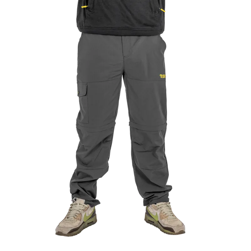 Produit De Marque Pantalon Zip-Off Trousers Black Cat