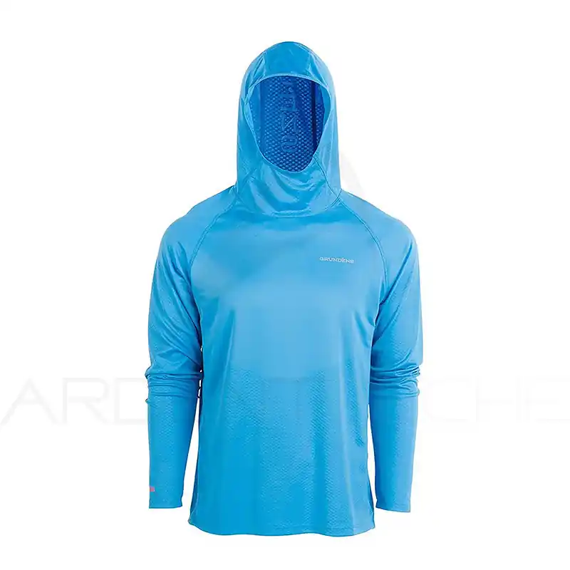 Dernière Chance Tee shirt à capuche GRUNDENS Solstrale Pro Hoody Coastal blue