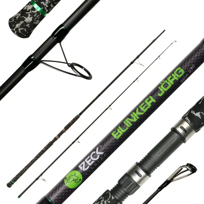 Canne Spinning Blinker Jörg Spin 2,70m 30-180gr Zeck Produit De Marque